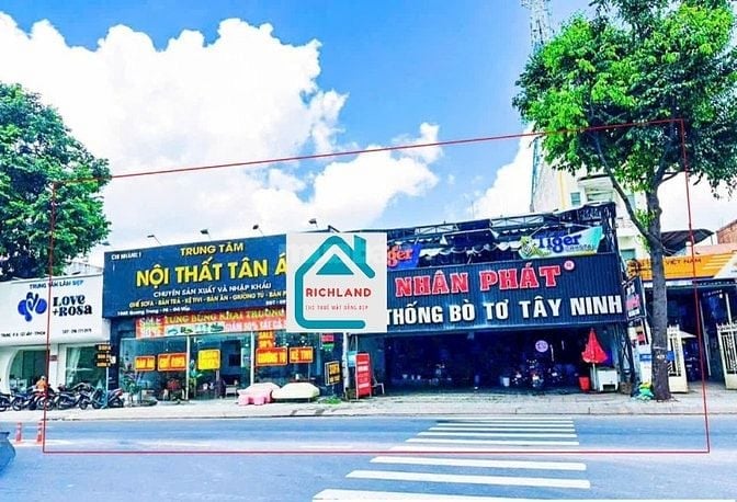 Cho Thuê Nhà Mặt Tiền: 1058-1060 Quang Trung, Phường 08, Quận Gò Vấp
