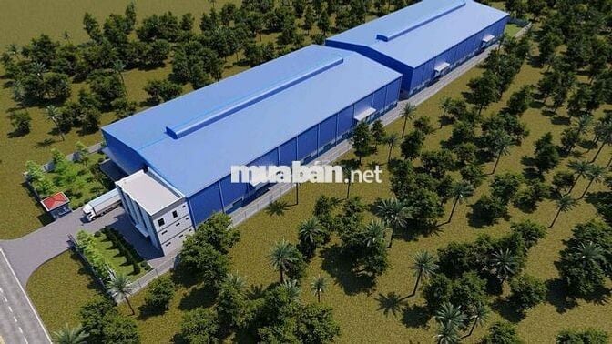 CHO THUÊ XƯỞNG 3688m2 NGOÀI KCN ĐỨC HÒA – NHẬN NGAY SAU KÝ HĐ
