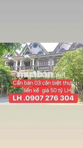 CẦN BÁN 3 CĂN  BT NGUYỄN OANH CHÍNH CHỦ