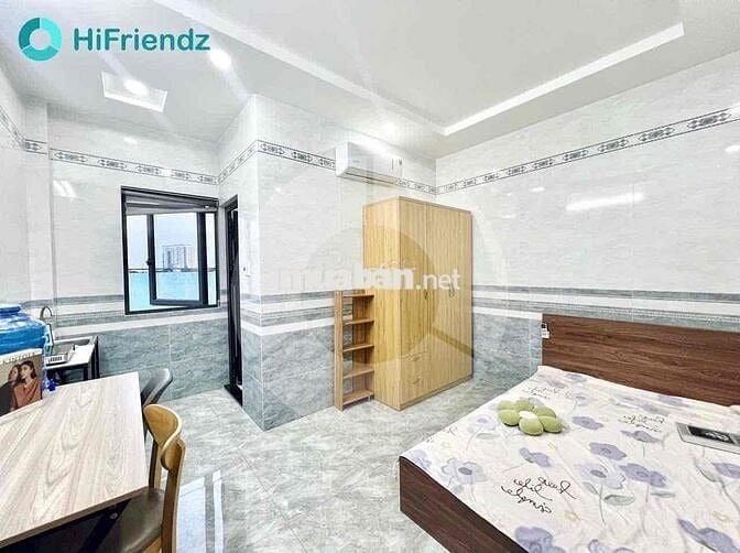 CHO THUÊ STUDIO FULL NỘI THẤT TOÀ SIÊU SANG THANG MÁY NGAY HƯƠNG LỘ 2