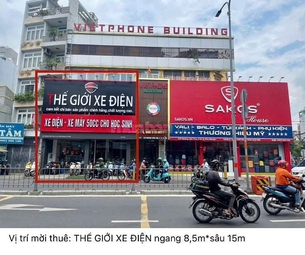 Cho thuê MBKD 127 Hoàng Văn Thụ, Phú Nhuận, DT 8,5x15 / Giá 39 triệu