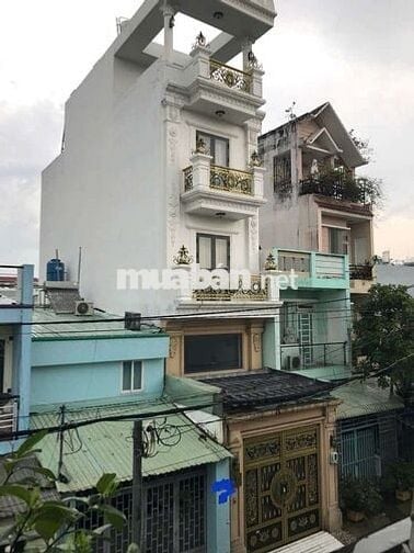Nhà 1 trệt 1 lửng 3 lầu đường số 8 Bình Hưng Hòa B bình tân