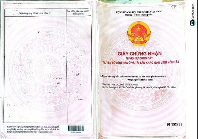 Bán đất gia đình ở lâu năm tại huyện Vĩnh Cửu