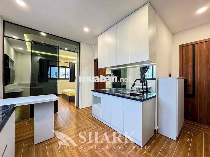 CHO THUÊ CĂN HỘ 1PN CAO CẦP GẦN CẦU BA SON MỚI NỘI THẤT MỚI GIÁ RẺ T10