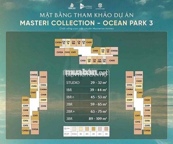 Dự án hot nhất 10 toà chung cư Masterise Thời Đại tại VHOCP3