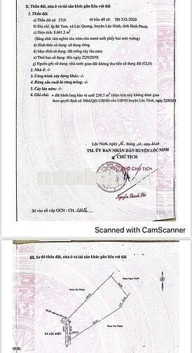 Cần Bán Đường Tỉnh Lộ 756 Lộc Quang, Lộc Ninh 2ha5