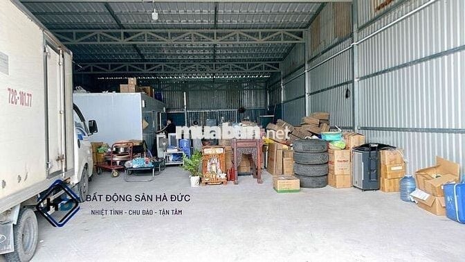 Xưởng 10x20 cao ráo đường 6m cách TX25 khoảng 100m