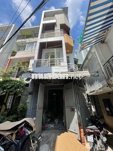 Nhà 5 Tầng phú thọ hoà, có thể khai thác CHDV. Hẻm xe hơi đổ cửa