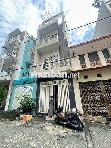 Hẻm xe hơi thoại ngọc hầu 4x17. 1 trệt 2 lầu