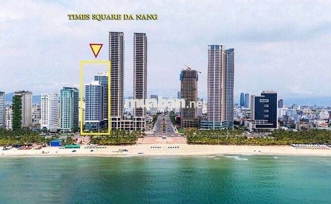 CHỈ 1 TỶ SỞ HỮU CĂN HỘ MẶT BIỂN DANANG TIME SQUARE, SỞ HỮU LÂU DÀI
