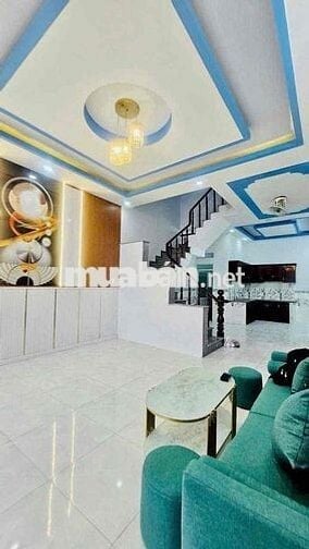 Bán nhà trệt lầu chủ tặng ngay bộ sofa nằm gần đường TL824 Mỹ Hạnh Bac