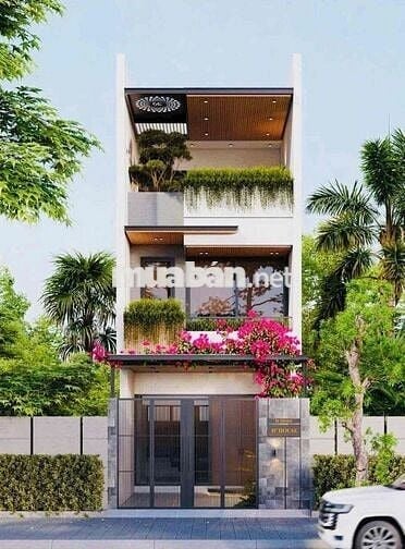 Diện tích sàn 270m2 nhà 3 tầng full nội thất Hoà Xuân