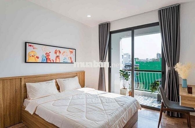 Cho Thuê Căn Hộ Chung Cư 2 Phòng Ngủ Ban Công Ngay Bộ Công An Quận 1