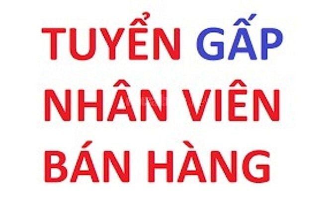 CẦN TUYỂN DỤNG LĐPT. LÀM VIỆC TPHCM