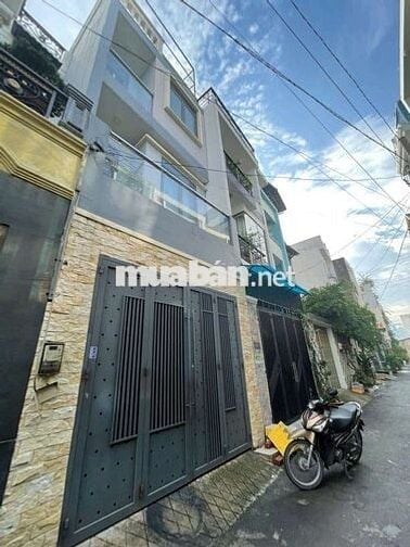 Nhà 1 trệt 2 lầu sân thượng hẻm bình thành BHH B bình tân