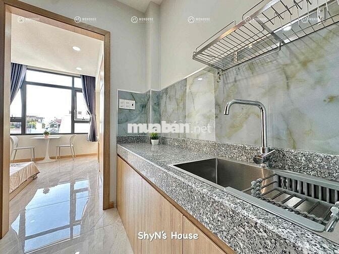 1PN cửa sổ trời, máy giặt riêng, full NT mới ngay ETown Cộng Hoà