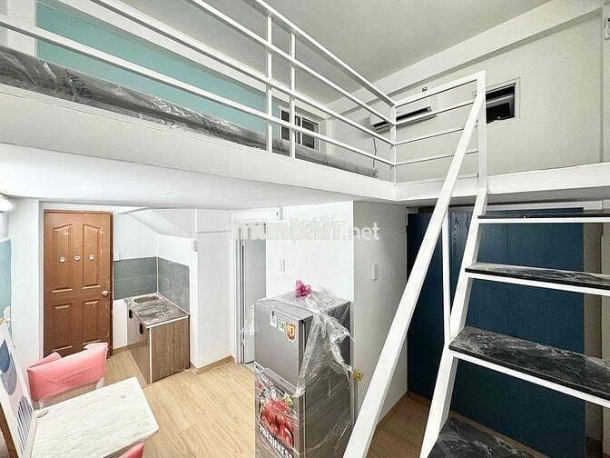 🌷CHO THUÊ PHÒNG GÁC FULL NỘI THẤT, KHÔNG ĐỤNG ĐẦU NGAY CHỢ BÀN CỜ Q3