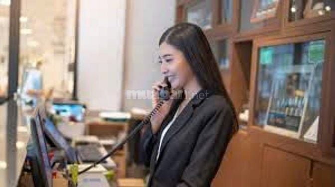 CẦN TUYỂN NHÂN VIÊN LỄ TÂN CHO CHI NHÁNH MỚI