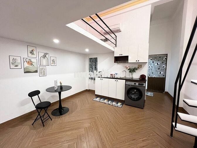 Duplex máy giặt riêng ở được 4 người 4 xe Tô Hiến Thành Quận 10