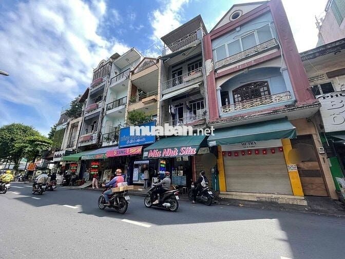 BÁN NHÀ MẶT TIỀN - NGUYỄN THÁI SƠN P3 GV - 90M2 5✘18 .