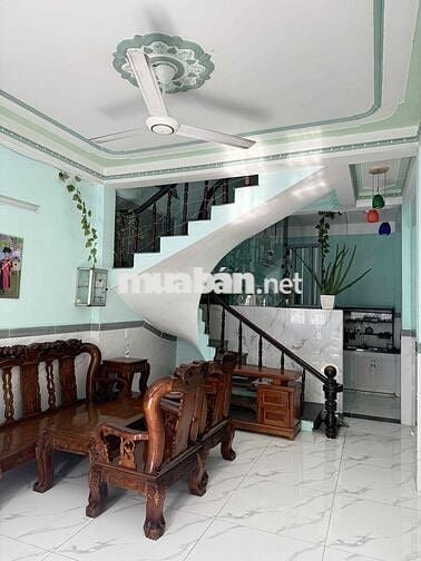 Cho thuê nhà đường Trần Thị Cát - Bà điểm full nội thất