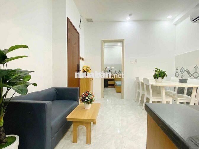 Căn hộ 1 phòng ngủ cho thuê – Gần sân bay, bệnh viện, chợ Full cao cấp