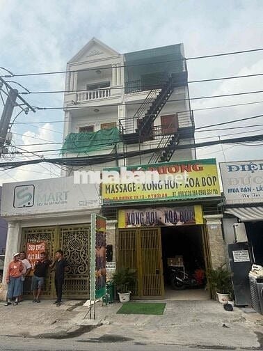 MẶT TIỀN SIÊU ĐẸP 3 TẦNG HT13 NGAY CHỢ HIỆP THÀNH 4X18 GIÁ SIÊU RẺ