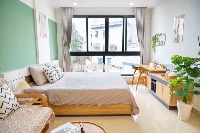 ✨CĂN HỘ STUDIO 35m2 - GẦN CẦU THỊ NGHÈ - CỬA SỔ LỚN, BỒN TẮM THƯ GIÃN