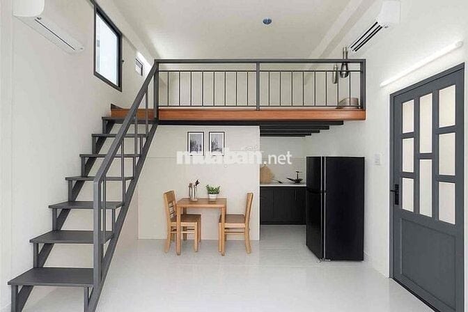 Duplex cửa sổ trời full nội thất ngay - Kênh Tân Hoá