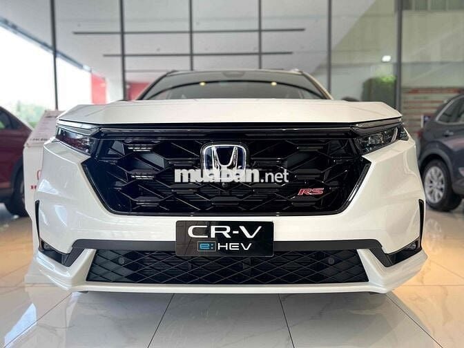 Honda CRV e:HEV RS, 1 xe Trắng cuối cùng, vay bao