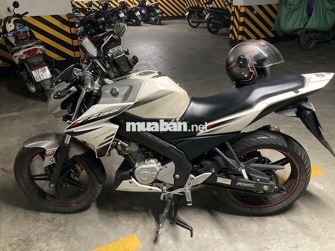 Fz150i 2014-nguyên bản-màu trắng mới, xe giữ gìn
