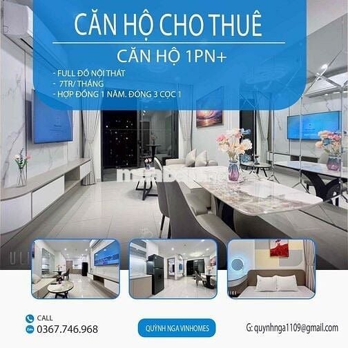 Cho thuê căn hộ Vinhome Ocean Park