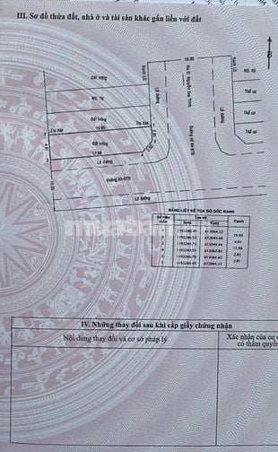 Bán đất góc 2 mặt tiền đường 64 Phường Bình Trưng Đông giá 10.4 tỷ
