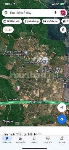 Chính chủ cần bán lô đất rộng gần khu tái định cư Hải Ninh, sát KCN Hả