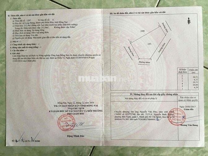 Cần bán lô góc khu đô thị Long Hưng ngang 17m, sổ đỏ sẵn