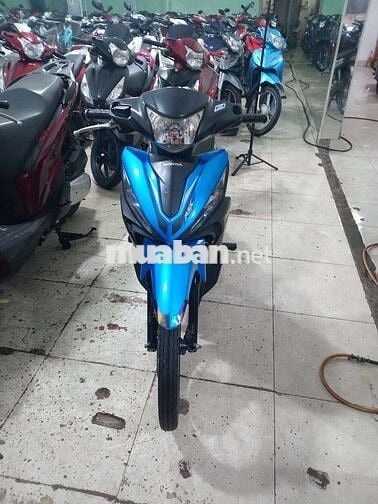 Xe máy Honda RSX FI màu xanh đen