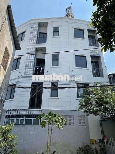 Nhà 4 tầng thu 30 triệu/tháng, hẻm xe hơi 1 sẹc đường Nguyễn Văn Khối