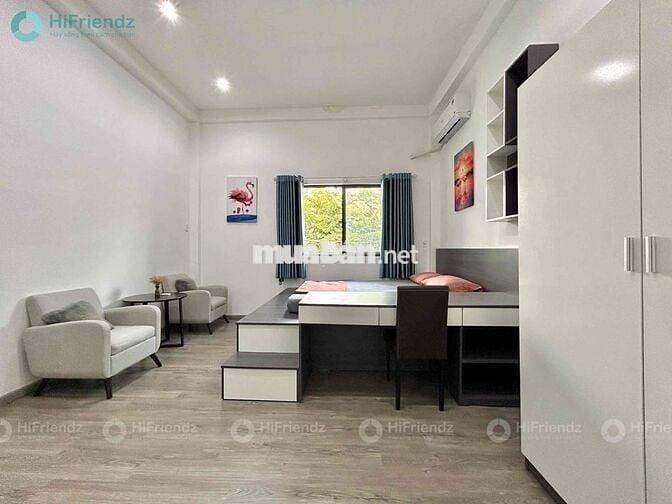 STUDIO FULL NỘI THẤT SIÊU SANG NGAY SÂN BAY THUẬN TIỆN ĐI CÁC QUẬN