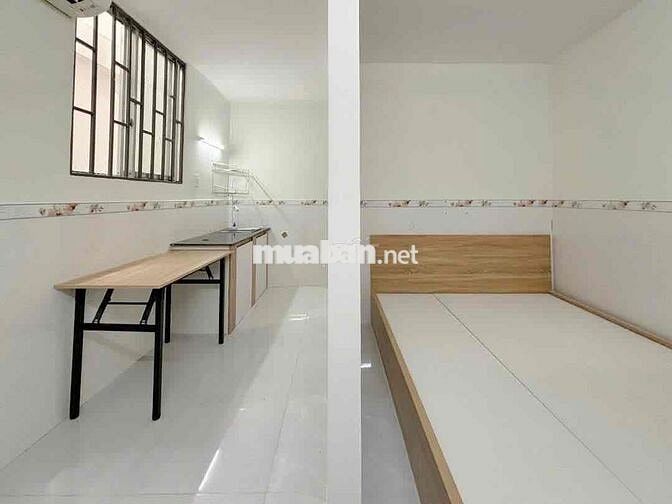 CHO THUÊ PHÒNG FULL NỘI THẤT TÁCH BẾP GẦN ĐẠI HỌC VĂN LANG GÒ VẤP
