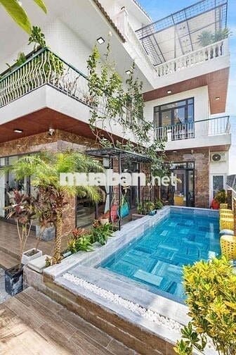 Cho thuê biệt thự gần cầu Thuận Phước Hải Châu 4pn giá 65tr
