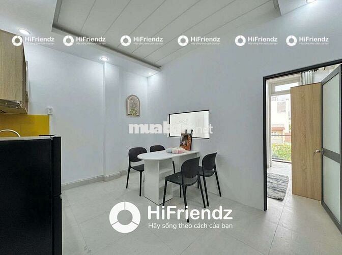 Căn hộ 1PN tách bếp. Full nội thất + máy giặt riêng. Ngay Lũy Bán Bích
