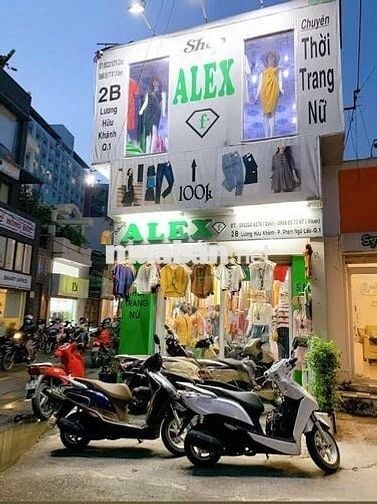 BÁN GẤP NHÀ GÓC MŨI TÀU 2 MẶT TIỀN - 4x10m - Phường PHẠM NGŨ LÃO Q.1