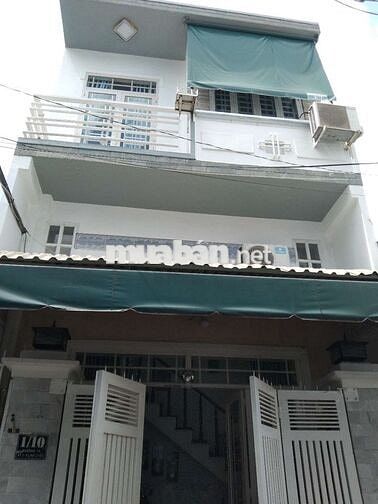 Nhà 37,4  xây 1 trệt, 1 lửng ,1 lầu đã có sổ hoàn công hẻm xe tải lớn