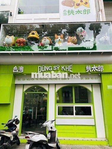 CHO THUÊ NHÀ MT NGUYỄN TRI PHƯƠNG Q10, DT 6.5x15M, 4 TẦNG, GIÁ 120TR