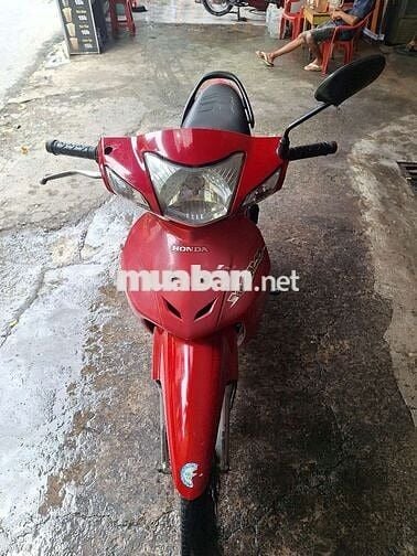 Xe máy Honda Wave A 100cc màu đỏ 2015