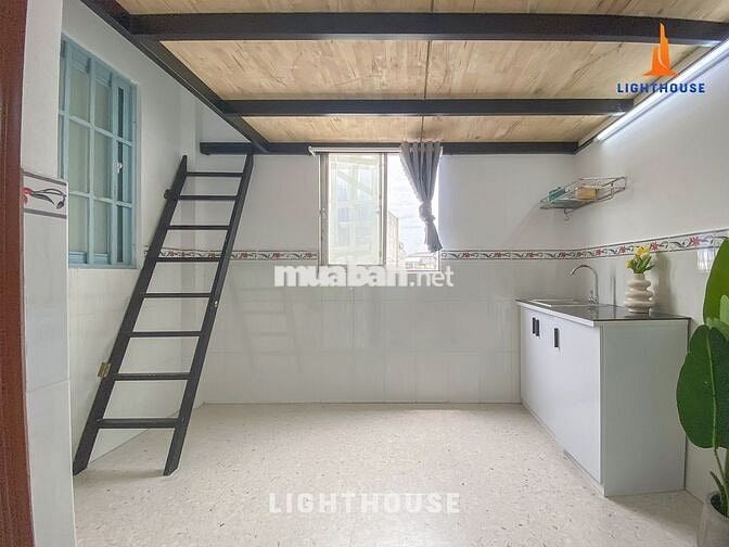 ✅CĂN PHÒNG GÁC LỬNG, NỘI THẤT CƠ BẢN GẦN CẦU CHỮ Y