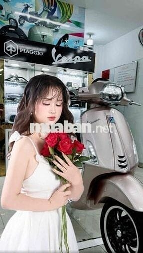 Vespa Sprint Hồng Porsche Siêu đẹp chính chủ
