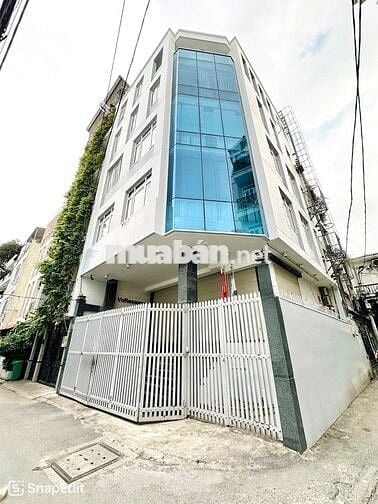 🆘CHO THUÊ TÒA NHÀ VĂN PHÒNG PHẠM NGŨ LÃO🆘9X14M HẦM + 5 TẦNG -THANG MÁY