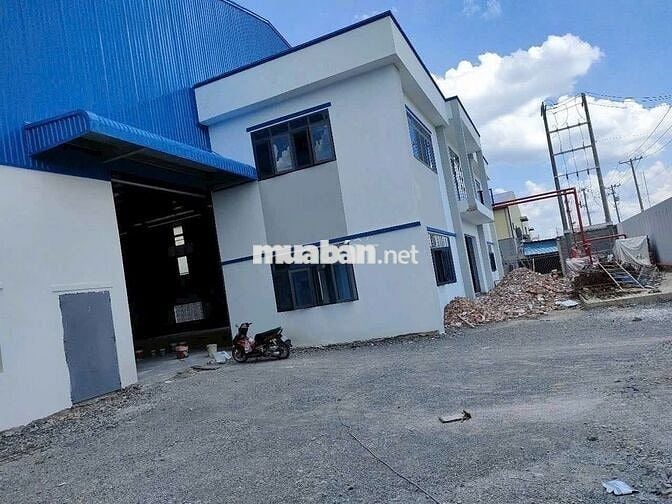BÁN NHÀ XƯỞNG 3.000m² – KCN HẢI SƠN, ĐỨC HÒA ĐÔNG, LONG AN (Mới 99%)