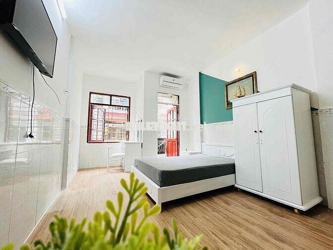 Cho Thuê Căn Hộ Studio Ban Công Máy Giặt Riêng Full NT Sư Vạn Hạnh Q10